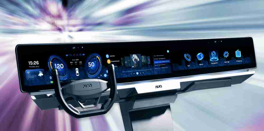 银河集团开拓前瞻显示技术创新应用，，，，结合优异整合设计能力，，，开发智能车载FIDM Plus一体化显示方案，，，，让驾驶操作与车内娱乐体验再进化