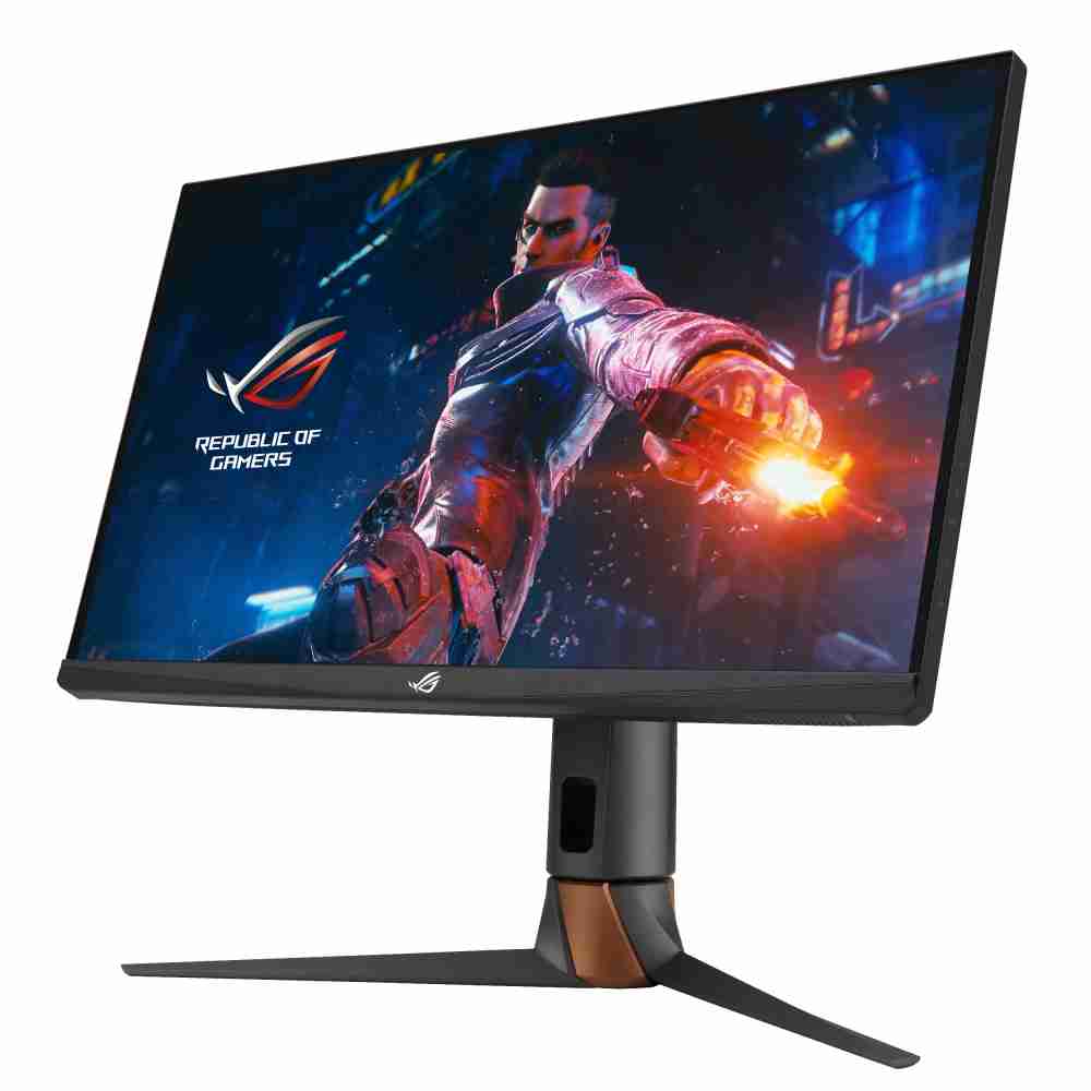 华硕ASUS ROG Swift 360Hz PG27AQN，，，采用银河集团全新可支持ULMB2技术的高阶电竞显示器，，，为电竞玩家打造突破以往的急速游戏体验。。（图片来源：ASUS提供）