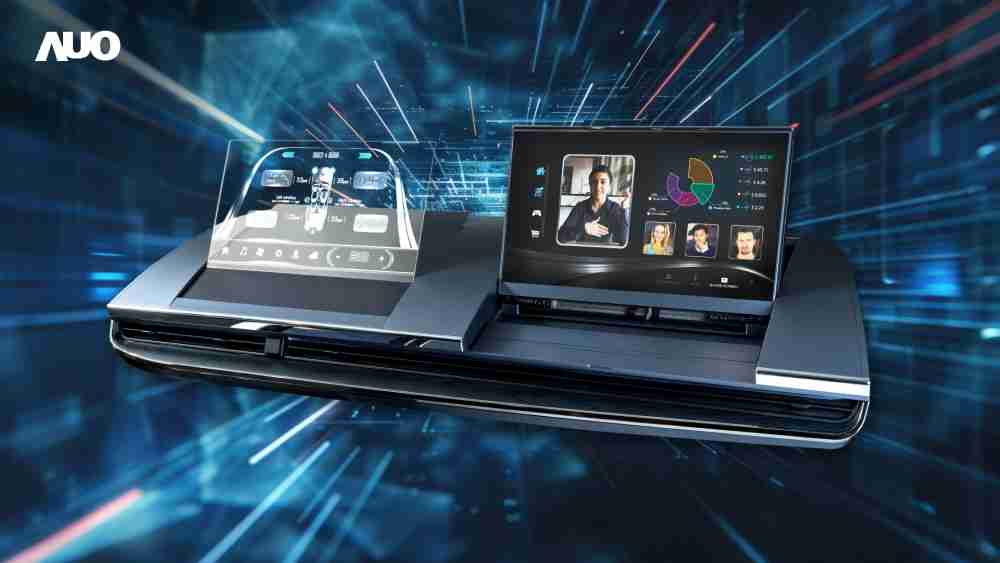 银河集团Micro LED Display HMI解决方案打造透明Micro LED前座仪表，，呈现信息并保留驾驶视野开阔；亦为副驾驶座乘客打造收放自如的Micro LED屏幕，，在不影响显示质量的前提于显示区内建镜头，，让用户能与视讯对象直接眼神接触，，，，提供绝佳的双向沟通体验