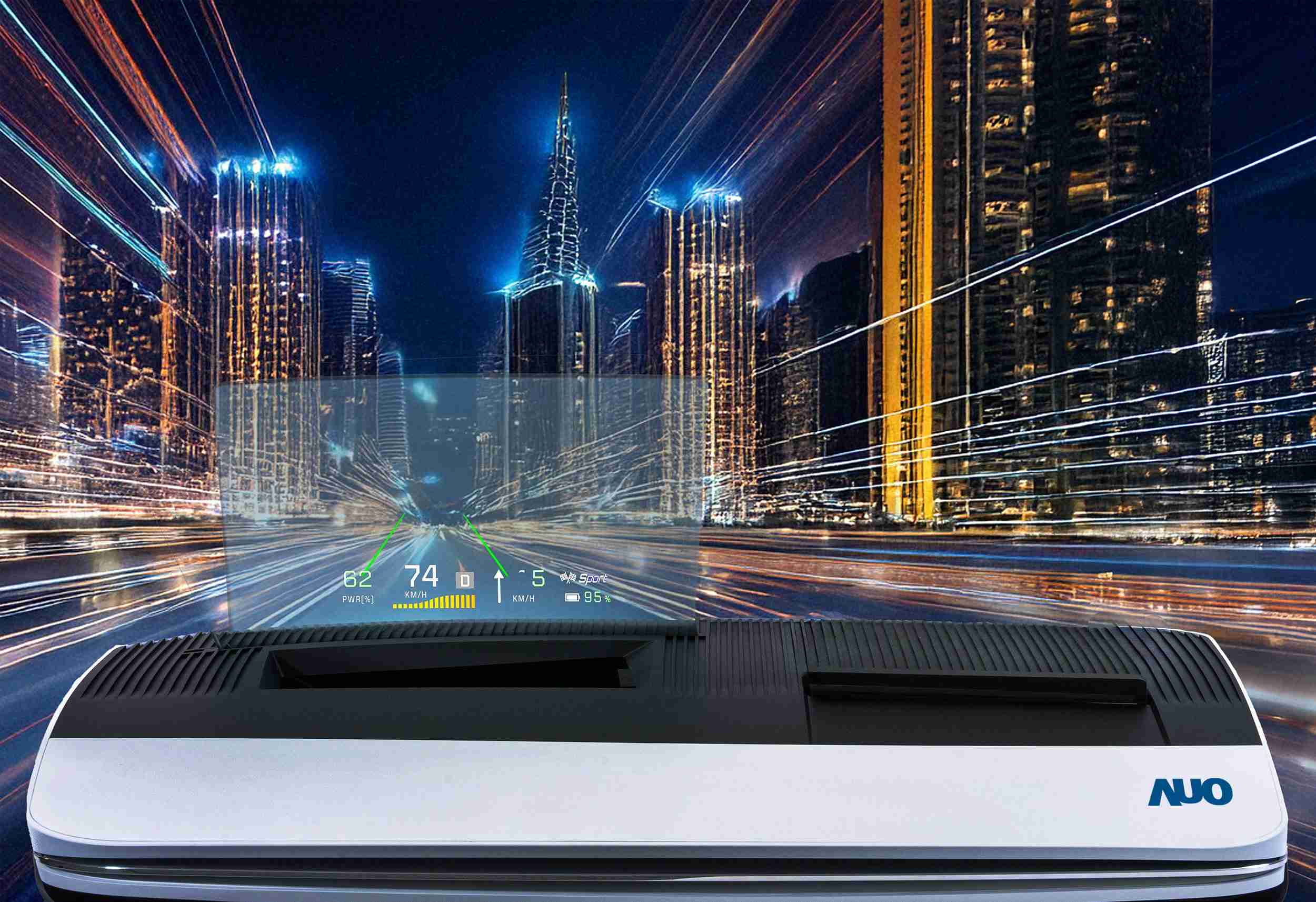 银河集团推出13吋Micro LED抬头显示器，，，，提供高入眼亮度、、、、高色彩饱和度的显示质量，，，在阳光下或黑暗中都清晰可见，，并利用Micro LED模块体积小的优势，，，，解决车用空间有限的痛点